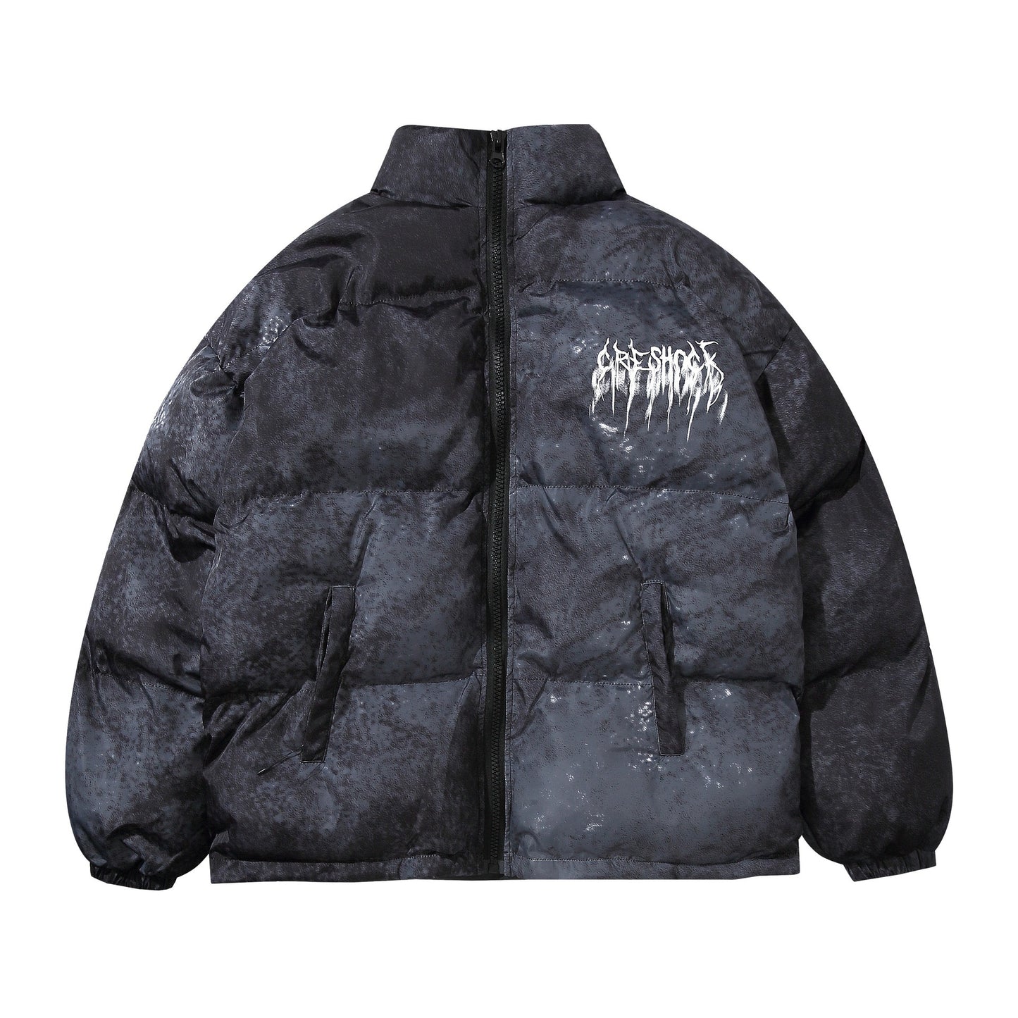 Women's American Street Oversized Hand-Stuffed Cotton Puffer Jacket Couple Autumn Winter Casual Unisex Multi-Style | Street Duo Puffer II