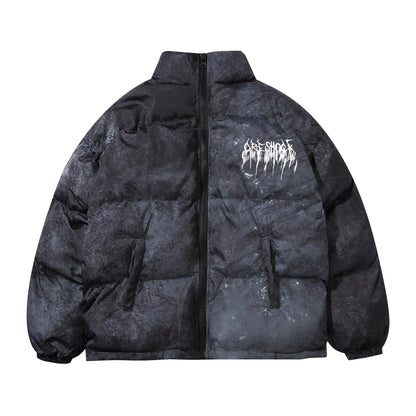 Women's American Street Oversized Hand-Stuffed Cotton Puffer Jacket Couple Autumn Winter Casual Unisex Multi-Style | Street Duo Puffer II