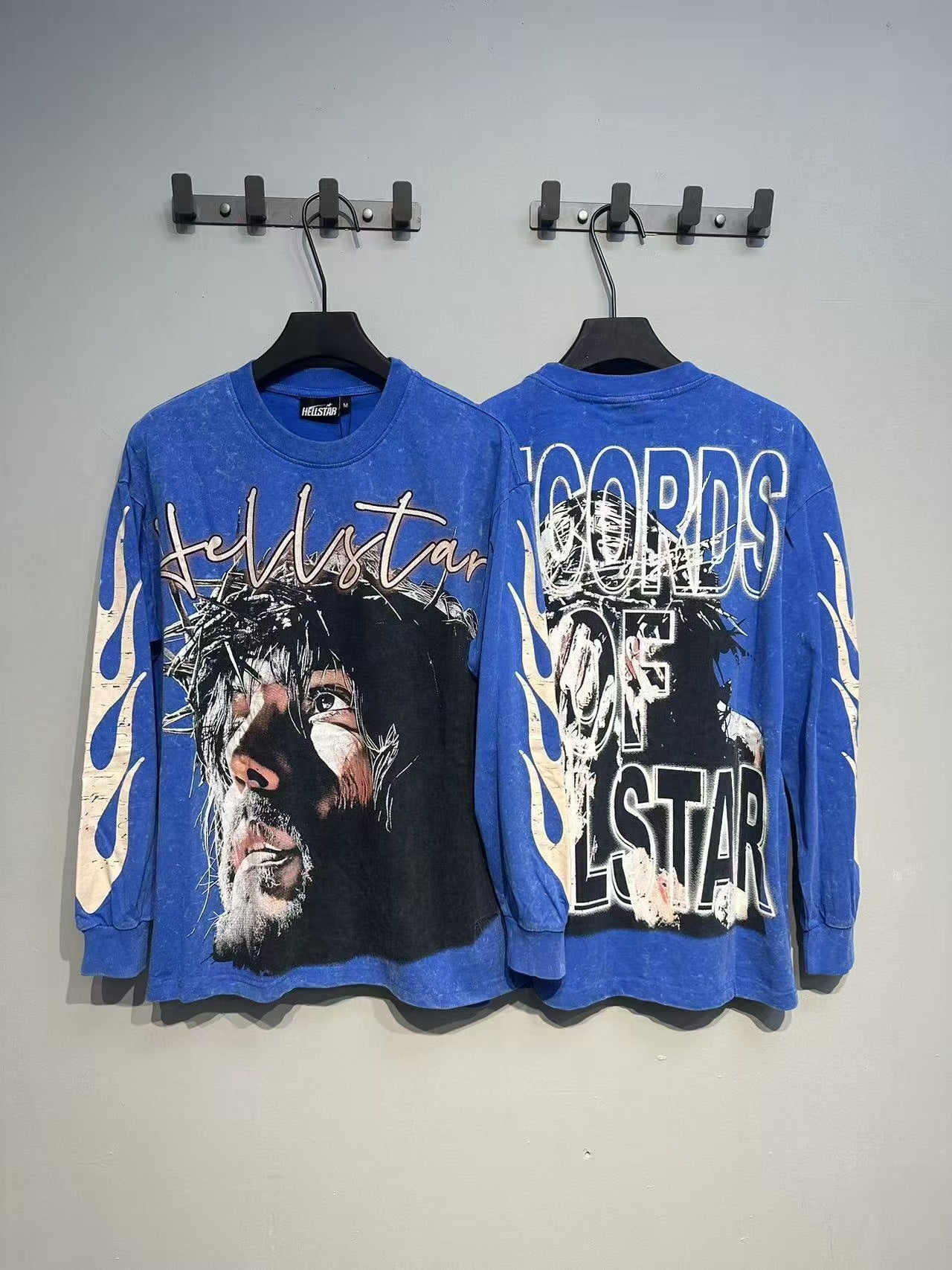 Hellstar “Basketball Skeleton” Long Sleeve Tee