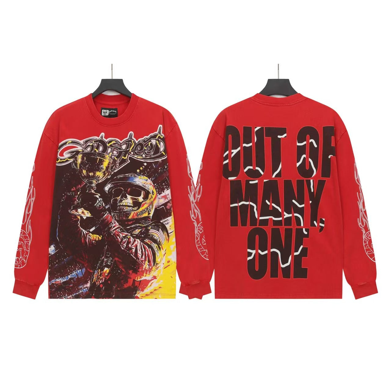 Godspeed Statue of Liberty Long Sleeve Shirt