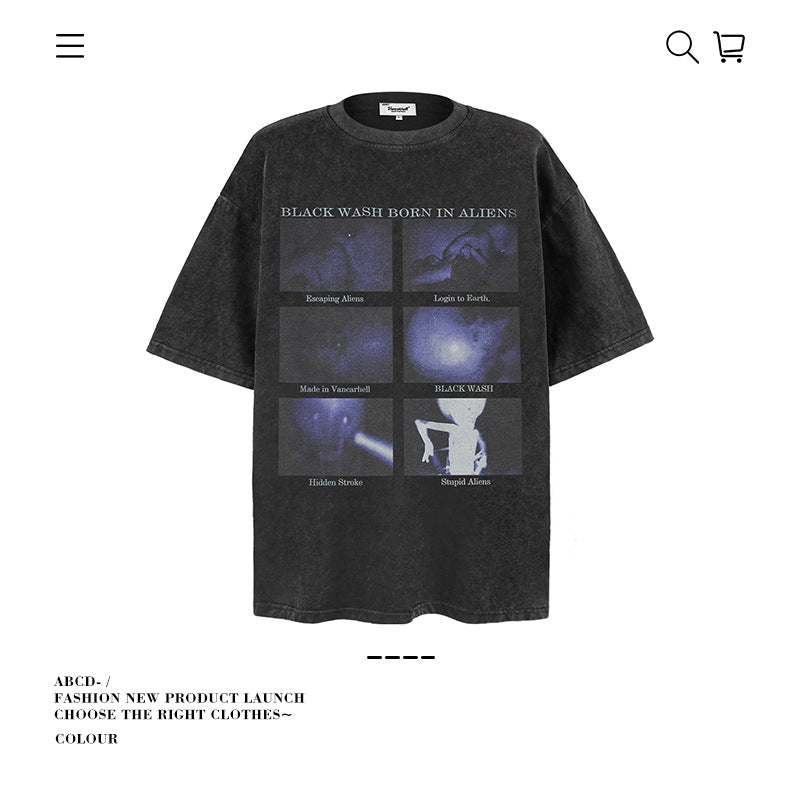 VANCARHELL Skeleton Ribcage T-Shirt