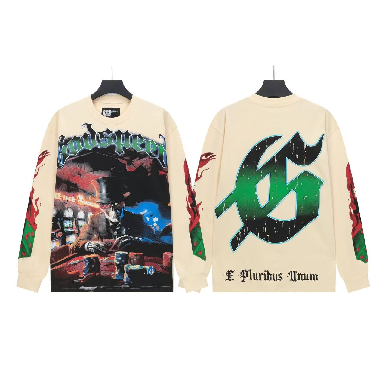 Godspeed Statue of Liberty Long Sleeve Shirt