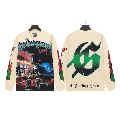 Godspeed Statue of Liberty Long Sleeve Shirt
