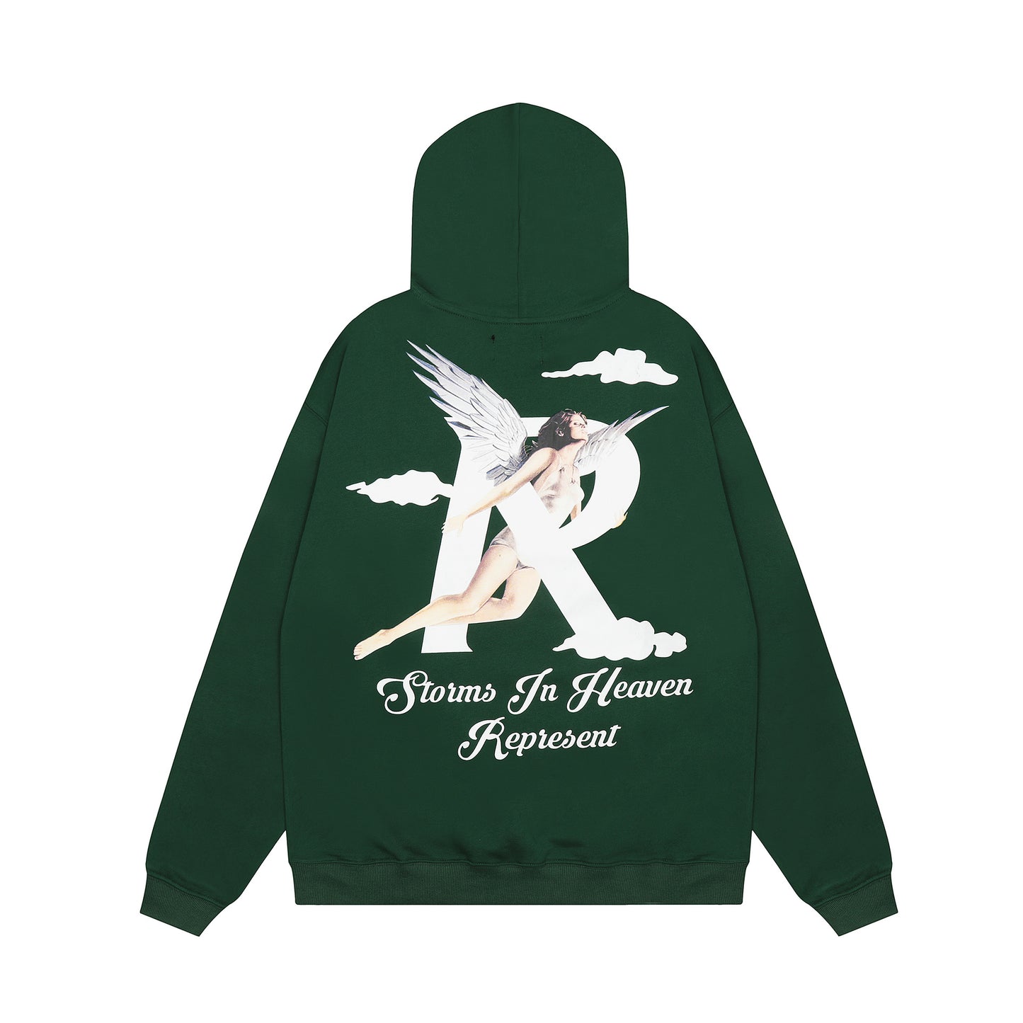 Unisex Oversized Graphic Hoodie Casual Streetwear Sweatshirt Letter Print Pullover Hooded Jumper for Men and Women - Seldom Seen Styles