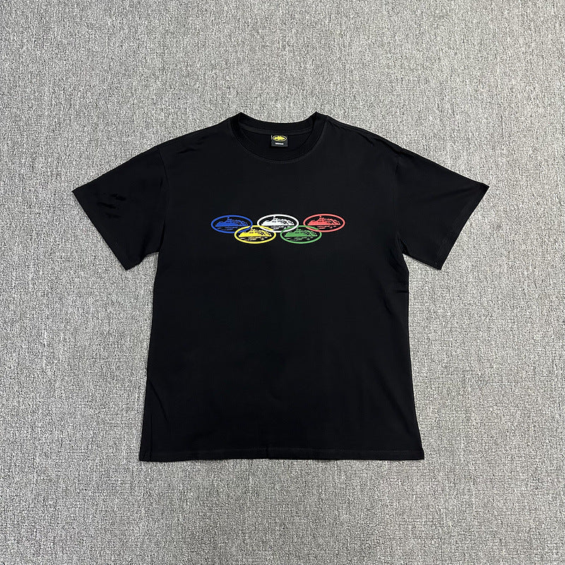 Alcatraz Graphic T Shirt Oversized Streetwear Tee Vintage Logo Print Cotton Crew Neck Unisex T Shirt