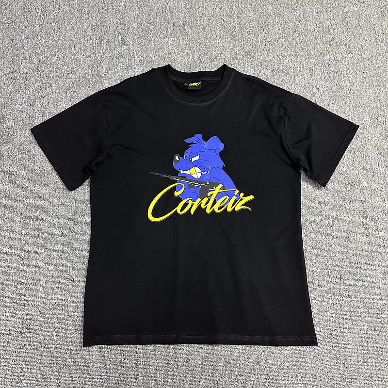 Alcatraz Graphic T Shirt Oversized Streetwear Tee Vintage Logo Print Cotton Crew Neck Unisex T Shirt