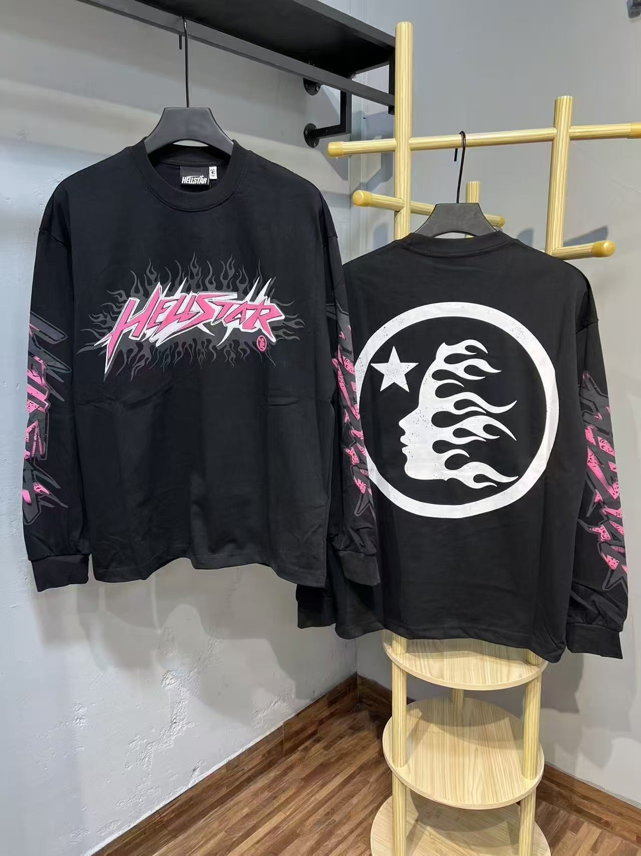 Hellstar “Basketball Skeleton” Long Sleeve Tee