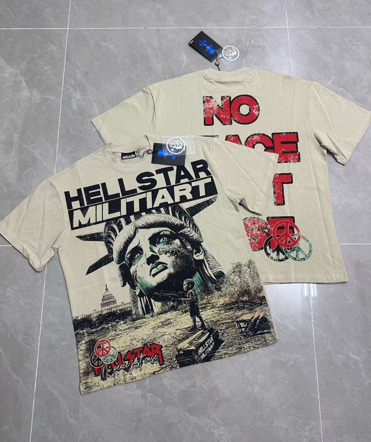 Hellstar "Jesus Wept" T-Shirt / Hellstar "The Path to Paradise" T-Shirt