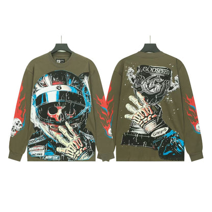Godspeed Statue of Liberty Long Sleeve Shirt