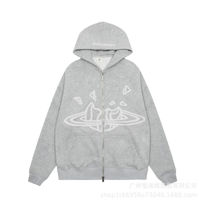 Broken Planet Hoodie and Sweatpants Set Oversized Graphic Tracksuit Streetwear Two Piece Outfit Unisex