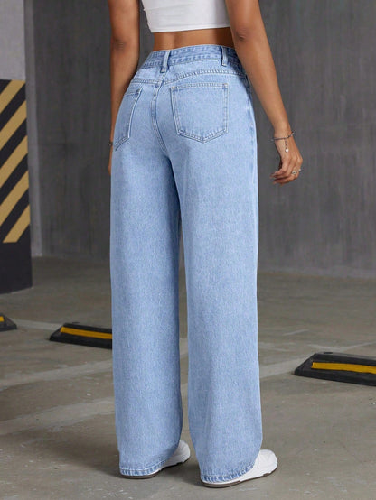 Rhinestone Butterfly Jeans