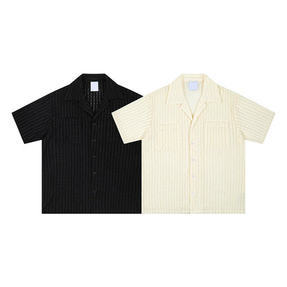 Aelfric Eden Knit Cable Short Sleeve Shirt