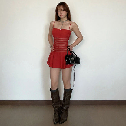Vielseitiges trägerloses Minikleid