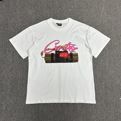 Alcatraz Graphic T Shirt Oversized Streetwear Tee Vintage Logo Print Cotton Crew Neck Unisex T Shirt