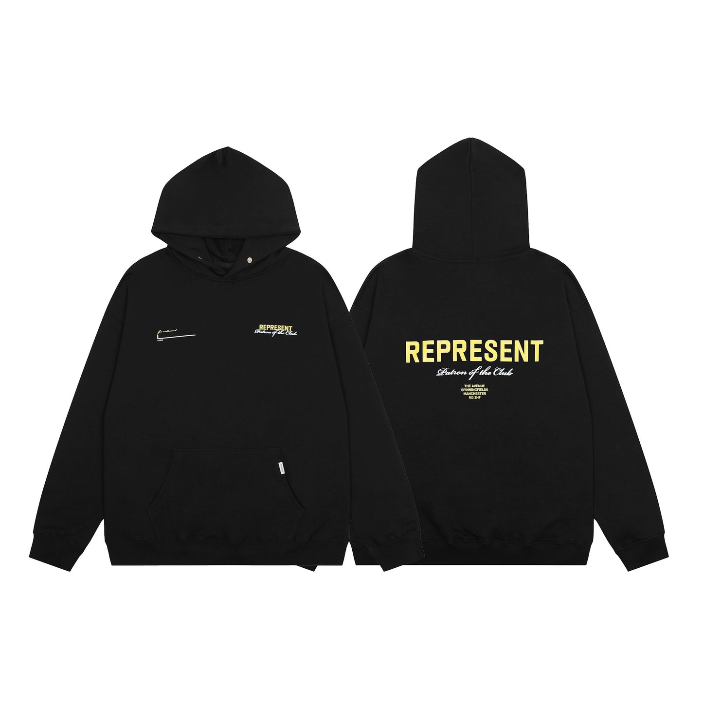 Unisex Oversized Graphic Hoodie Casual Streetwear Sweatshirt Letter Print Pullover Hooded Jumper for Men and Women