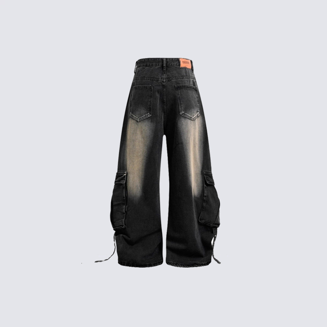 Supermade Deconstructed Multi-Pocket Cargo Jeans