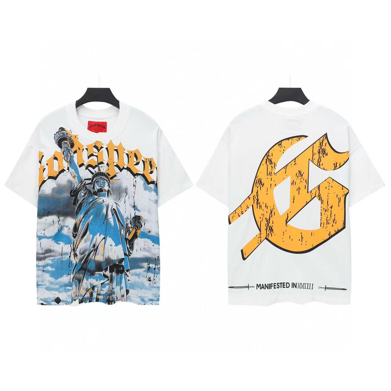 Godspeed Statue of Liberty "Night of the Demigods" Tee