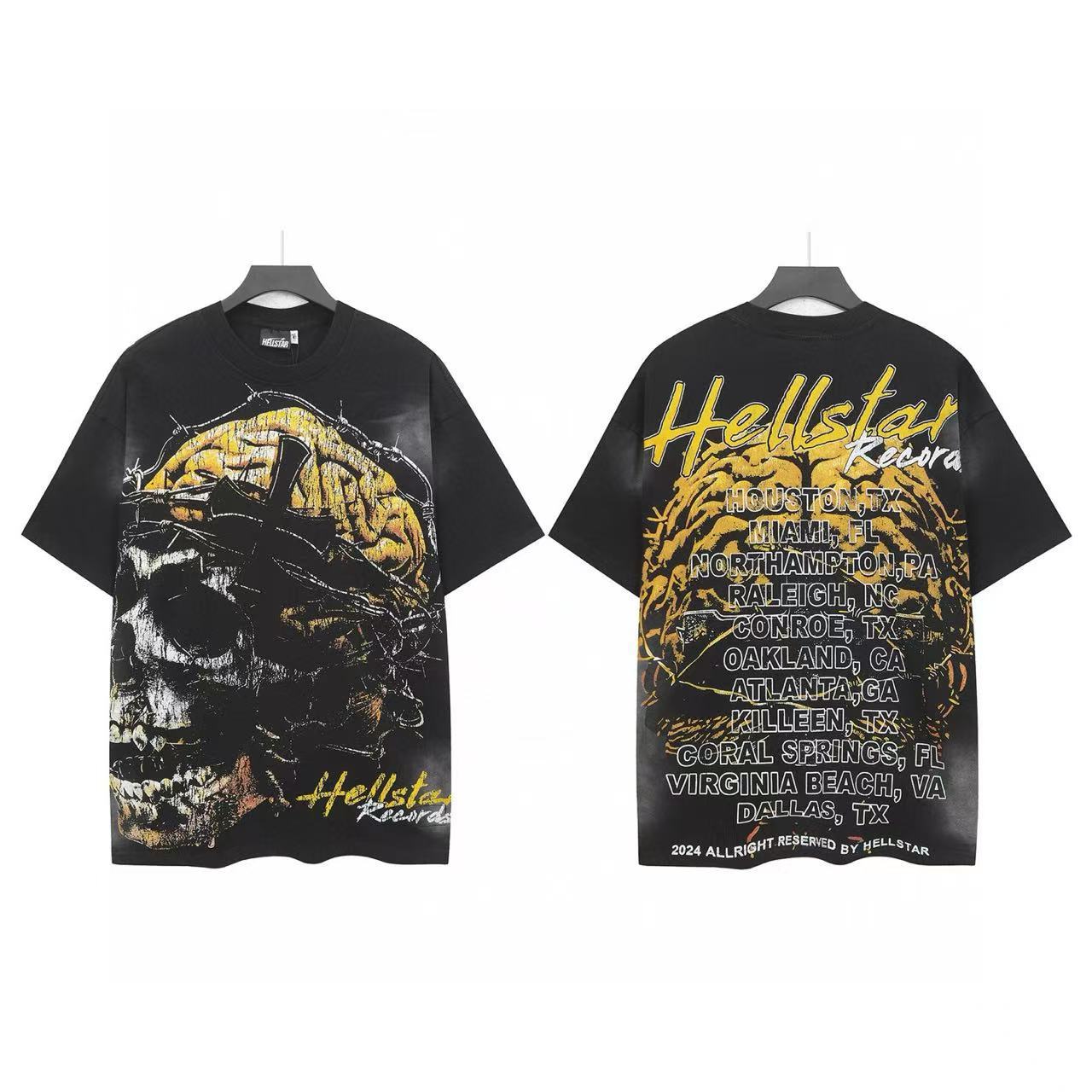 Hellstar "Jesus Wept" T-Shirt / Hellstar "The Path to Paradise" T-Shirt