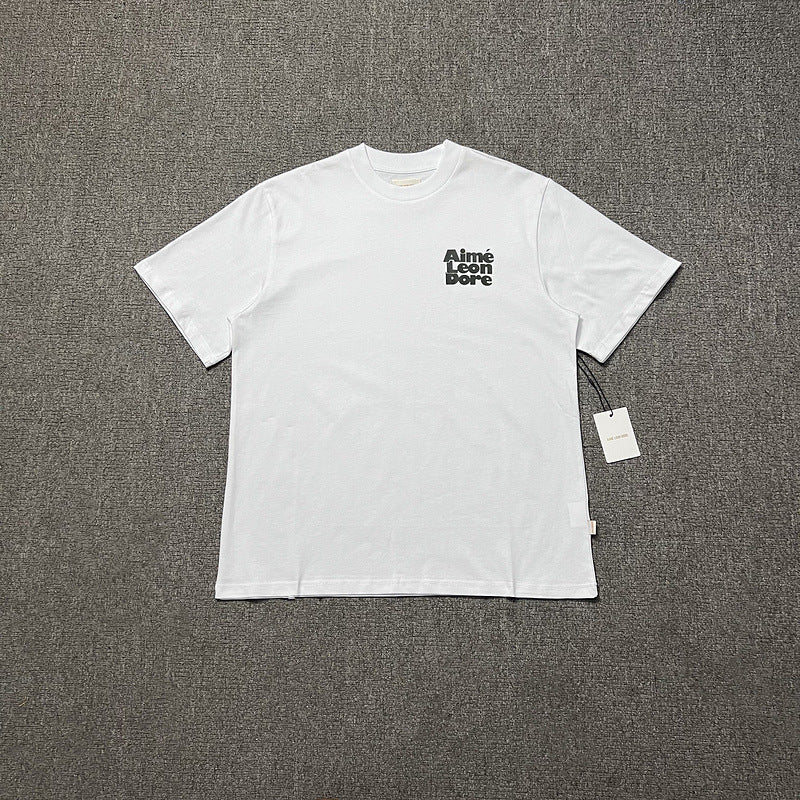 Aime Leon Dore New York Queens Graphic T-Shirt Vintage Streetwear Crew Neck Cotton Tee Casual Short Sleeve Unisex Top