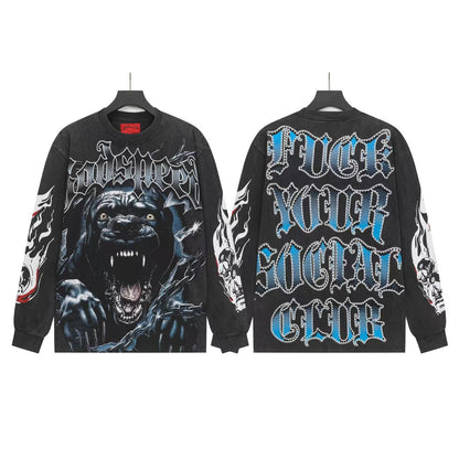 Godspeed Statue of Liberty Long Sleeve Shirt