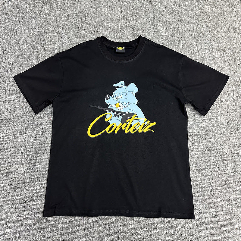Alcatraz Graphic T Shirt Oversized Streetwear Tee Vintage Logo Print Cotton Crew Neck Unisex T Shirt