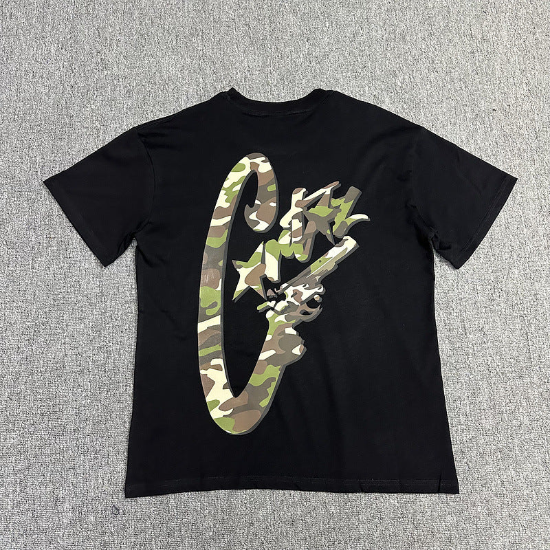 Alcatraz Graphic T Shirt Oversized Streetwear Tee Vintage Logo Print Cotton Crew Neck Unisex T Shirt