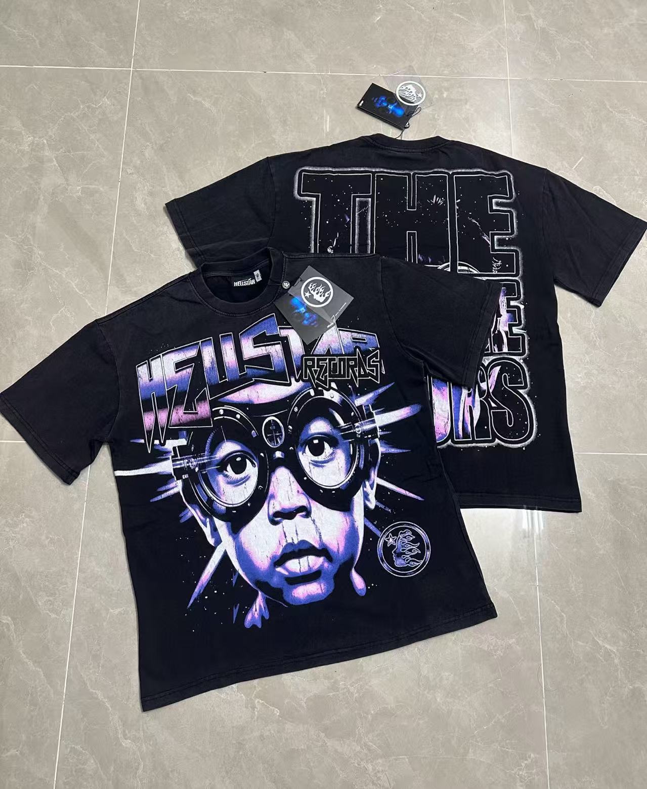 Hellstar "Jesus Wept" T-Shirt / Hellstar "The Path to Paradise" T-Shirt