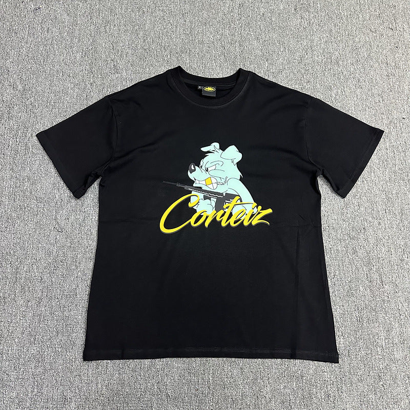 Alcatraz Graphic T Shirt Oversized Streetwear Tee Vintage Logo Print Cotton Crew Neck Unisex T Shirt