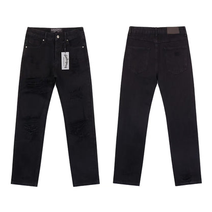 Godspeed Jeans #8211 (Distressed Retro Back Embroidery Denim)