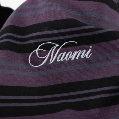 Women's American Varsity Stripe Letter Embroidery Short Sleeve T-Shirt Loose Lazy Casual Unisex Top | Varsity Stripe Tee
