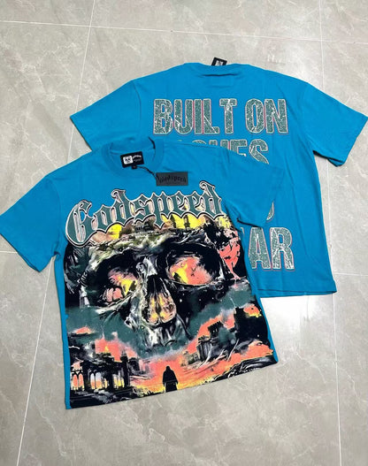 Godspeed Statue of Liberty "Night of the Demigods" Tee