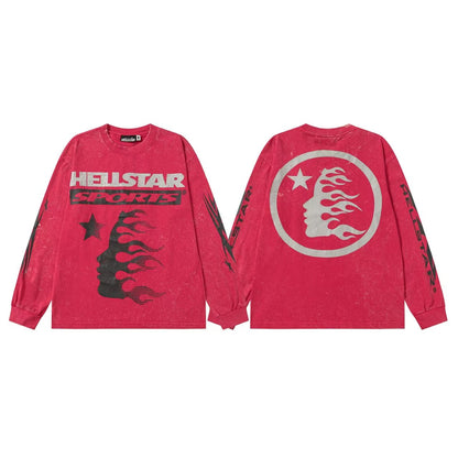 Hellstar “Basketball Skeleton” Long Sleeve Tee