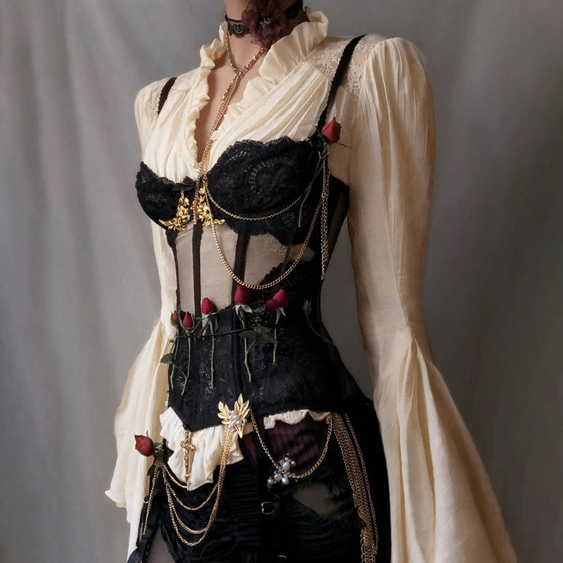 Shirt Autumn Song Le Doll Halloween Blouses - Seldom Seen Styles