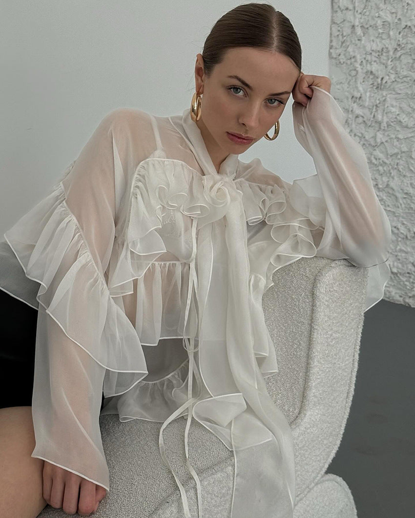 Thorpe Top - White - Seldom Seen Styles