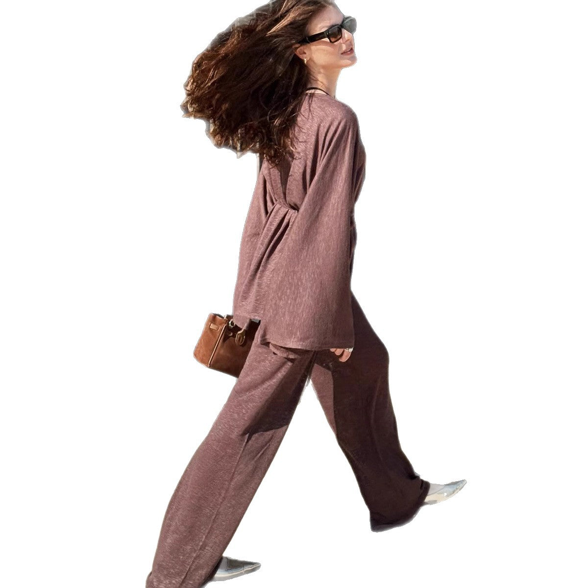 Lazy wind Modal pajamas suit women's spring and summer new  loose casual loungewear women - Seldom Seen Styles