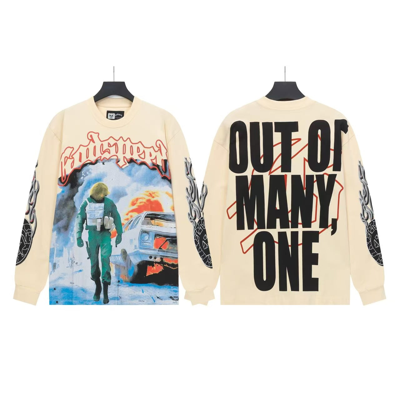 Godspeed Statue of Liberty Long Sleeve Shirt