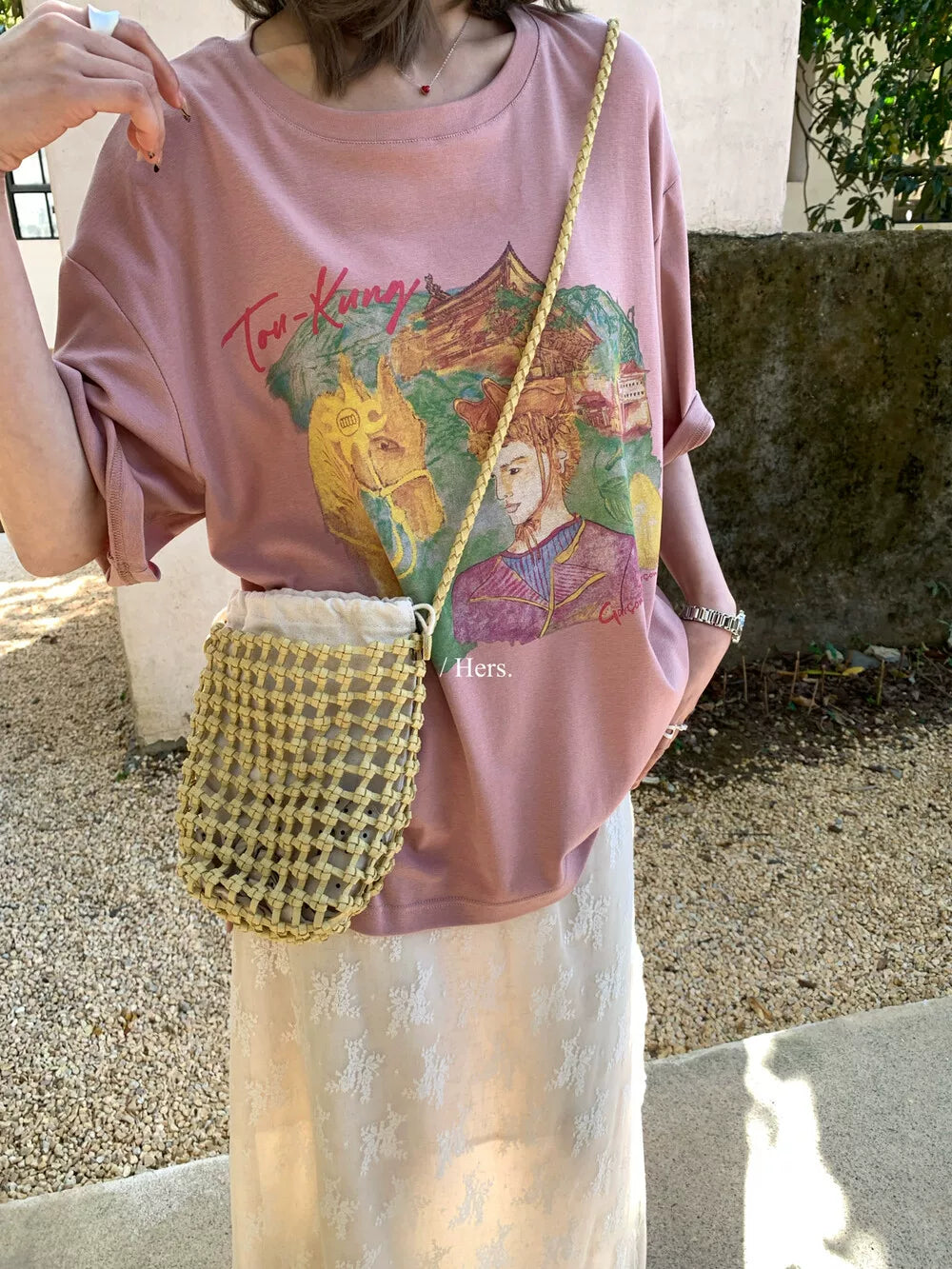 Vintage Art Graphic T-Shirt – Abstract Illustration Loose Fit Casual Oversized Tee - Seldom Seen Styles