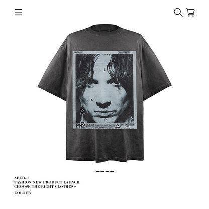 VANCARHELL Skeleton Ribcage T-Shirt