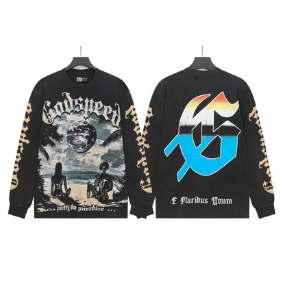 Godspeed Statue of Liberty Long Sleeve Shirt