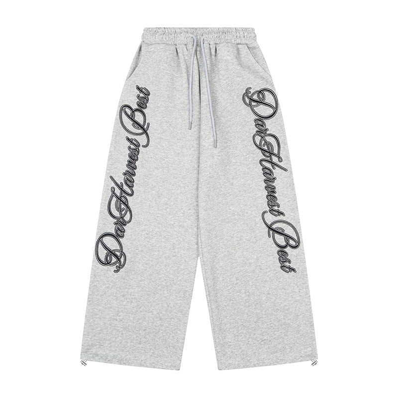 DARKAGE "Dar Harvest Best" Gothic Script Sweatpants