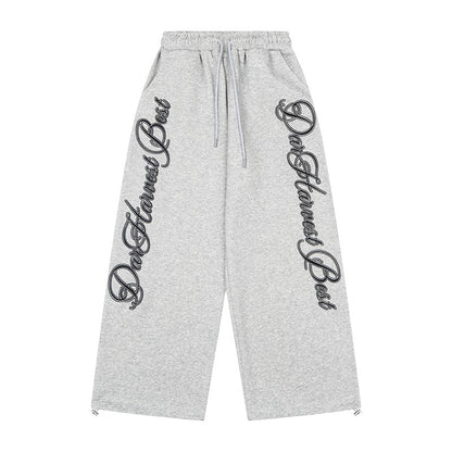 DARKAGE "Dar Harvest Best" Gothic Script Sweatpants