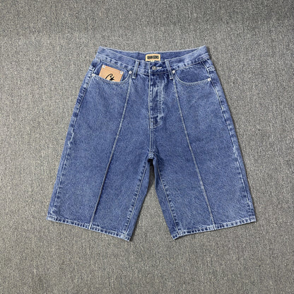 Alcatraz Denim Jacket and Jeans Set Vintage Washed Streetwear Two Piece Outfit Unisex High Street Denim Suit