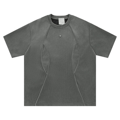 Cyber Sigilism Star Stitch T-Shirt