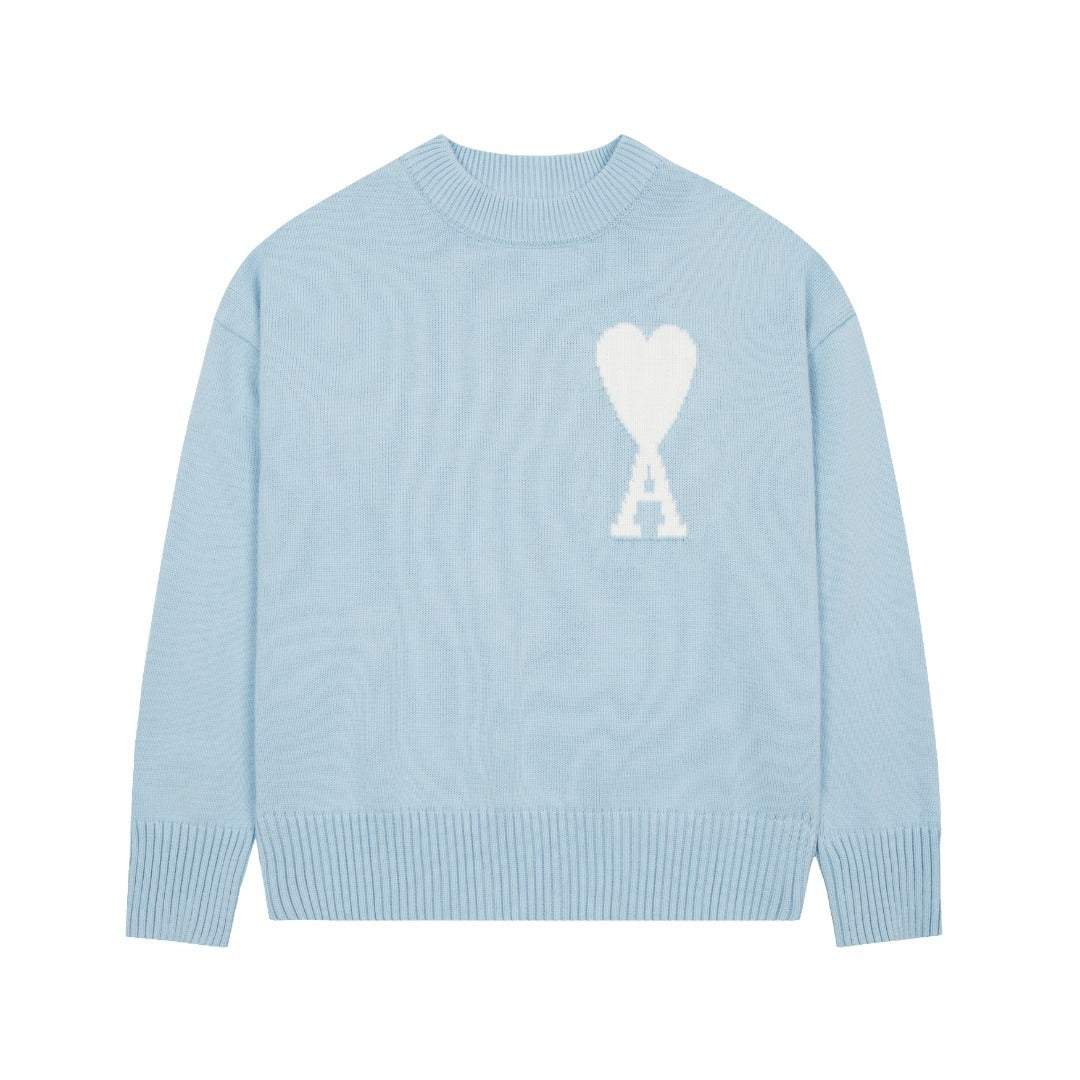 A - HEART SWEATER - Seldom Seen Styles