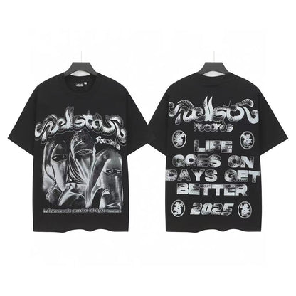 Hellstar "Jesus Wept" T-Shirt / Hellstar "The Path to Paradise" T-Shirt