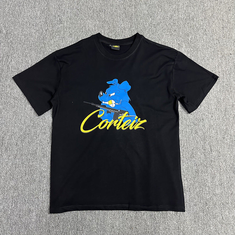 Alcatraz Graphic T Shirt Oversized Streetwear Tee Vintage Logo Print Cotton Crew Neck Unisex T Shirt