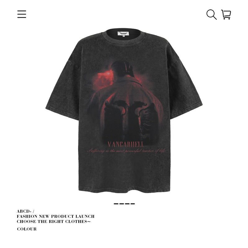 VANCARHELL Spirit Of Freedom Photo Print Tee