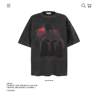 VANCARHELL Spirit Of Freedom Photo Print Tee