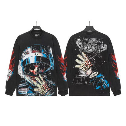 Godspeed Statue of Liberty Long Sleeve Shirt