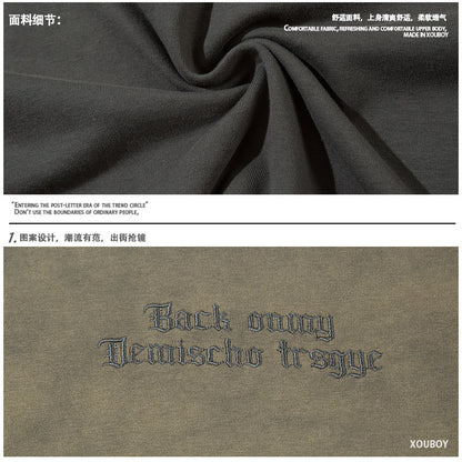 Aelfric Eden Mud Dyed Distressed T-Shirt
